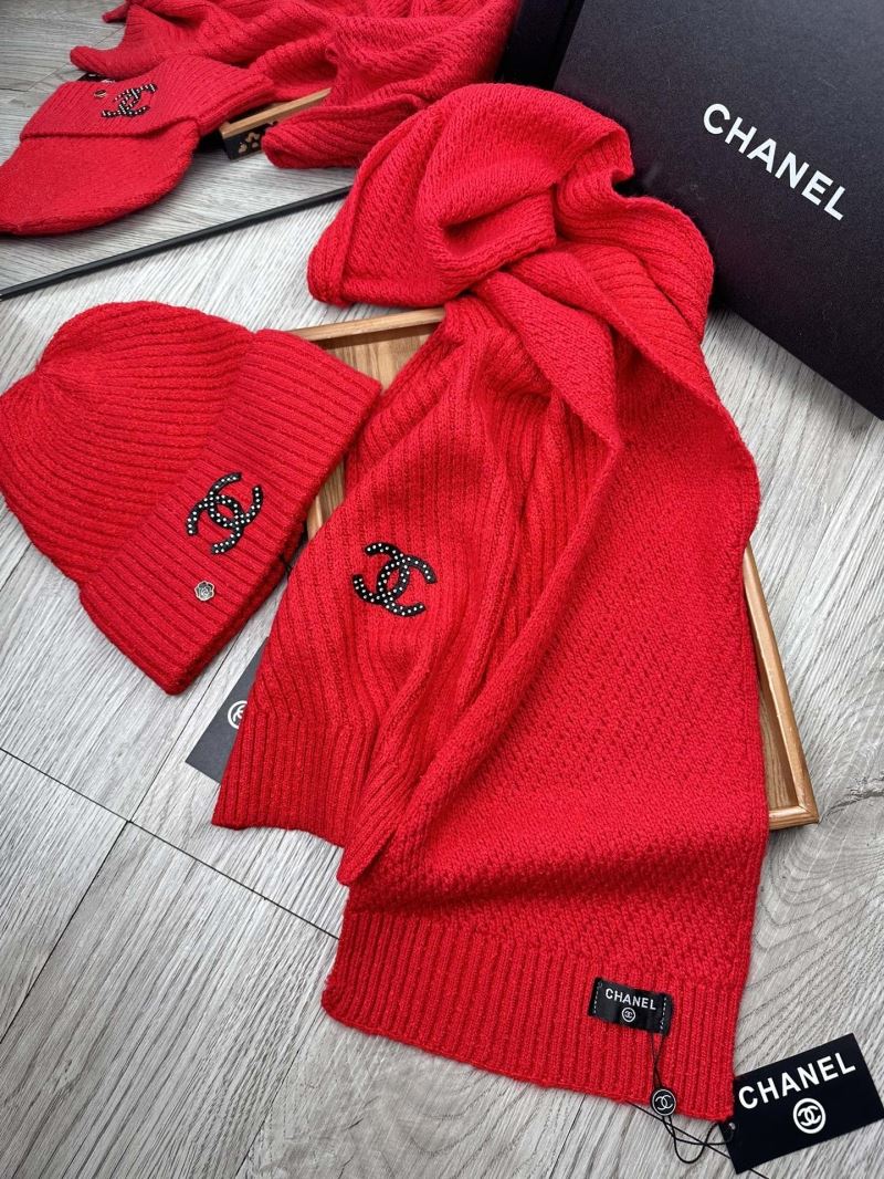 Chanel Caps Scarfs